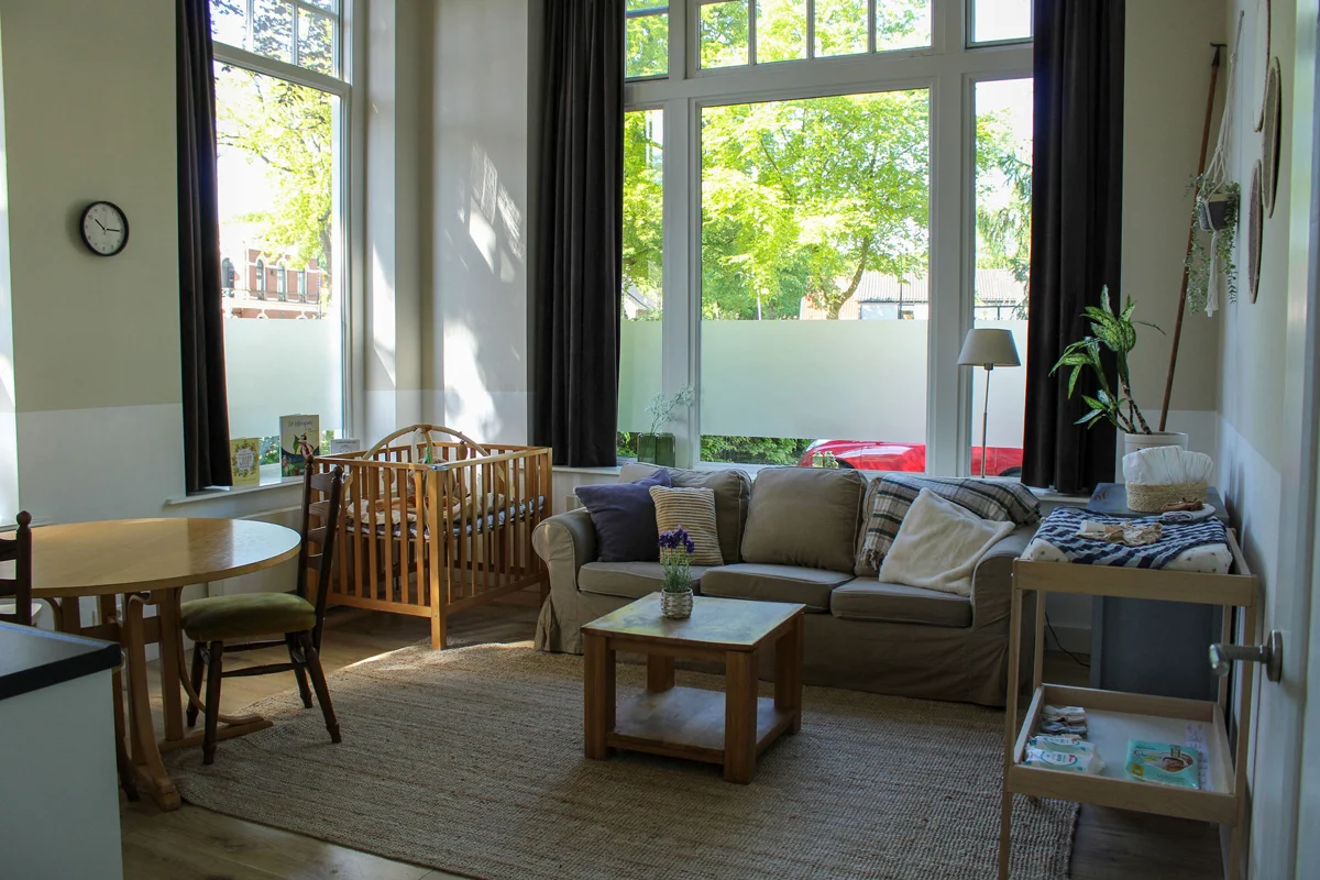 Woonkamer van De Lariks